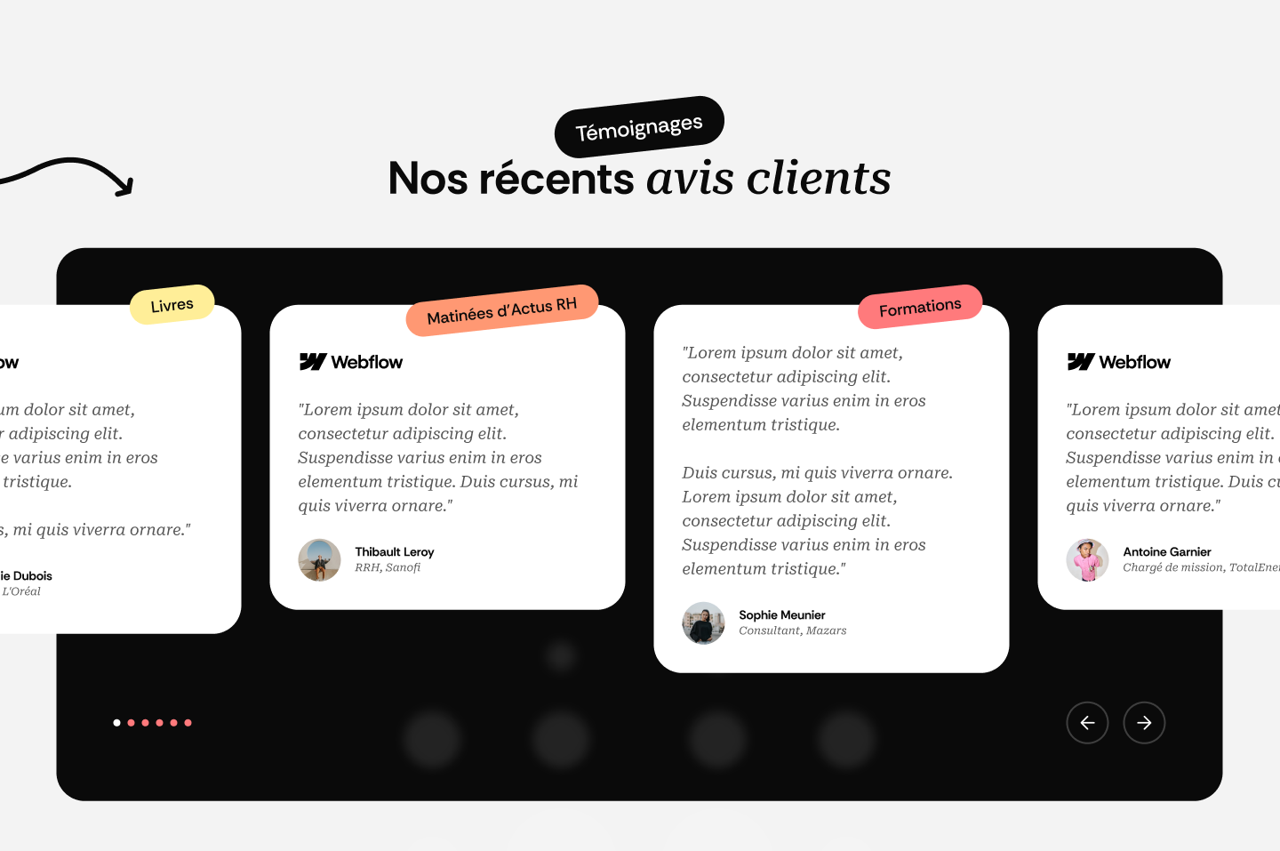 academie RH webflow site internet