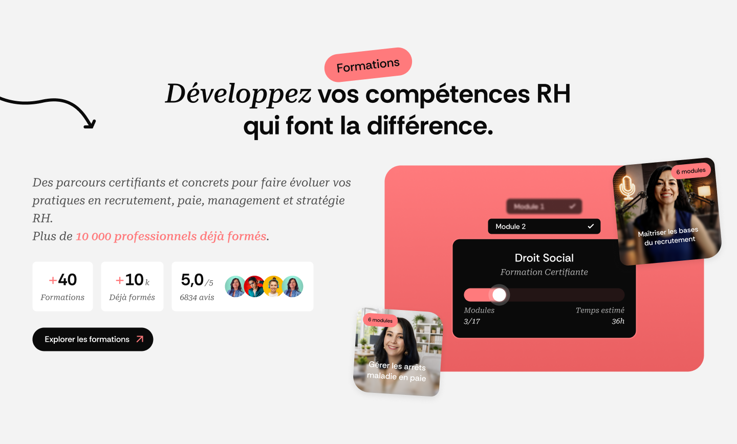 academie RH webflow site internet