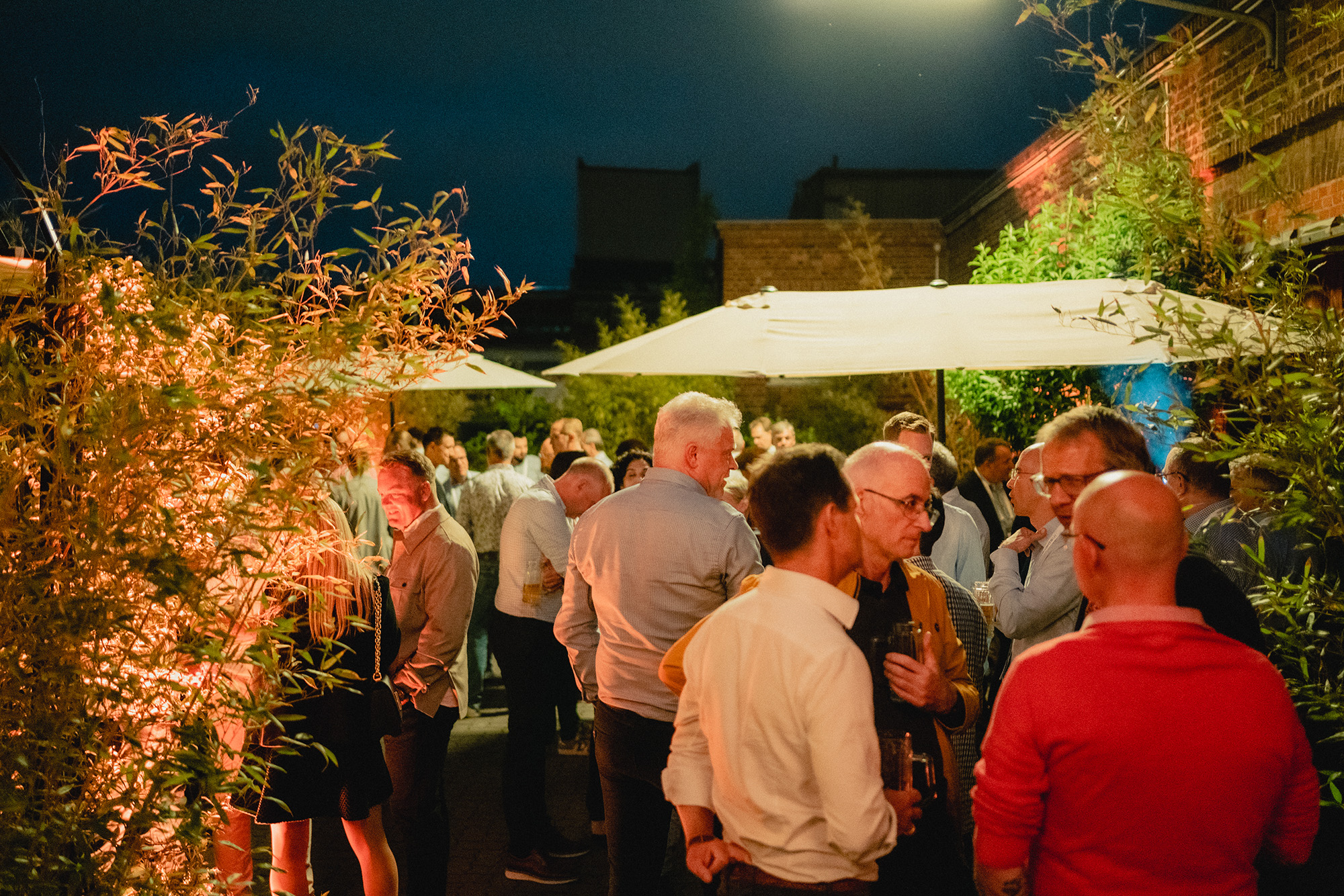 Sommerfest planen mit fuenfdrei eventagentur - abends