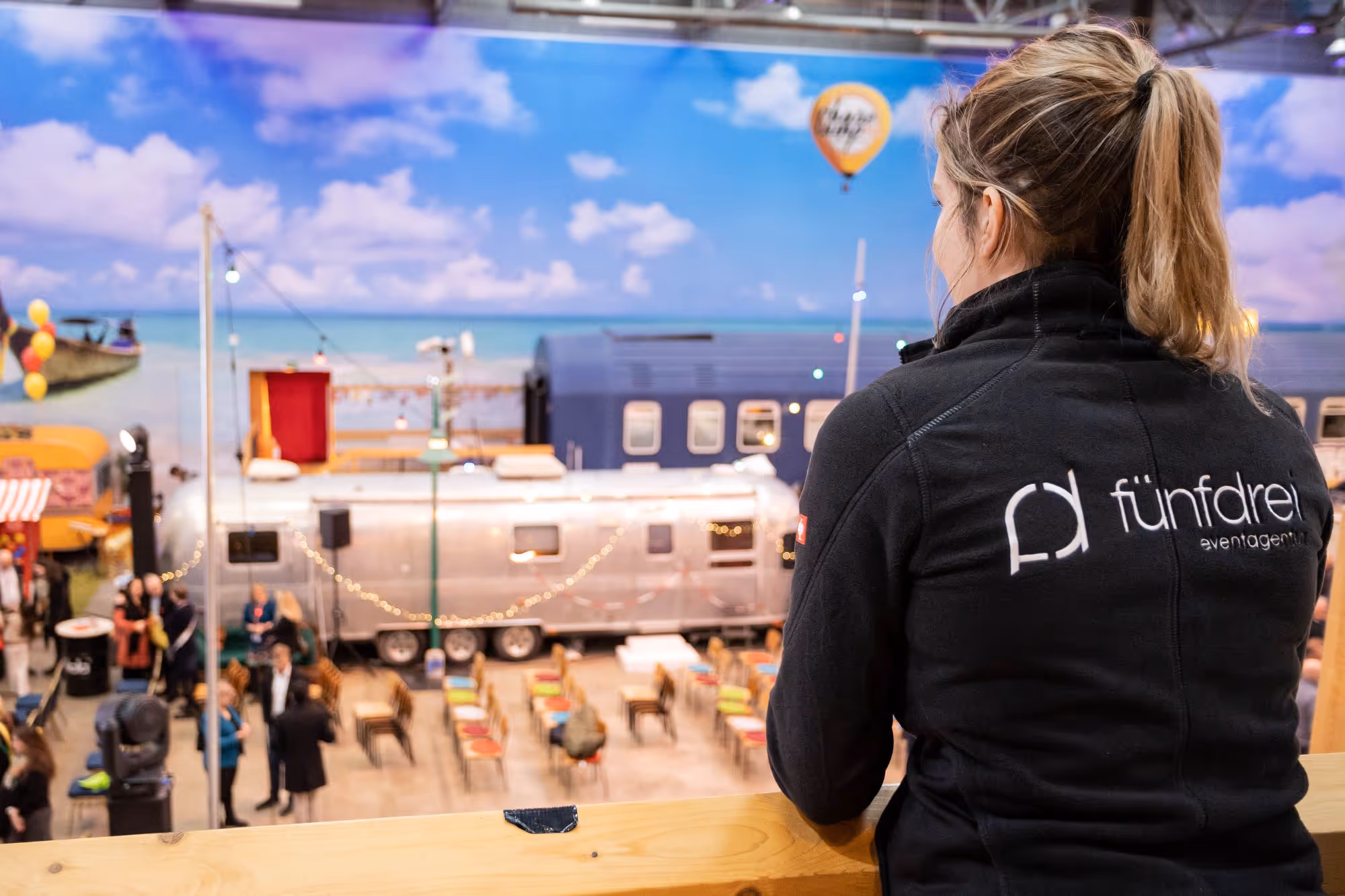 fuenfdrei eventagentur Team bei Ihrem FIrmenevent