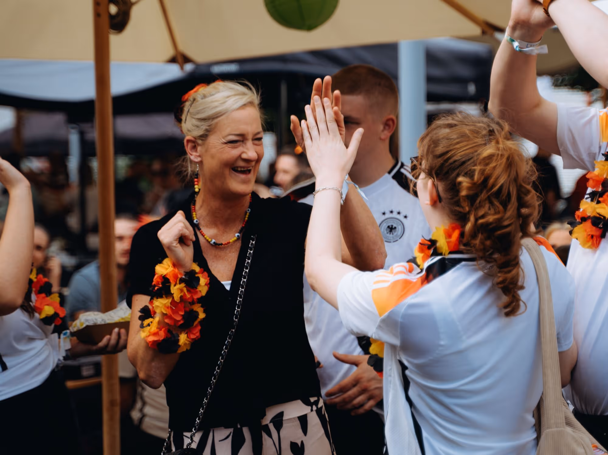 Mitarbeiter beim Bechtle Sommerfest 2024