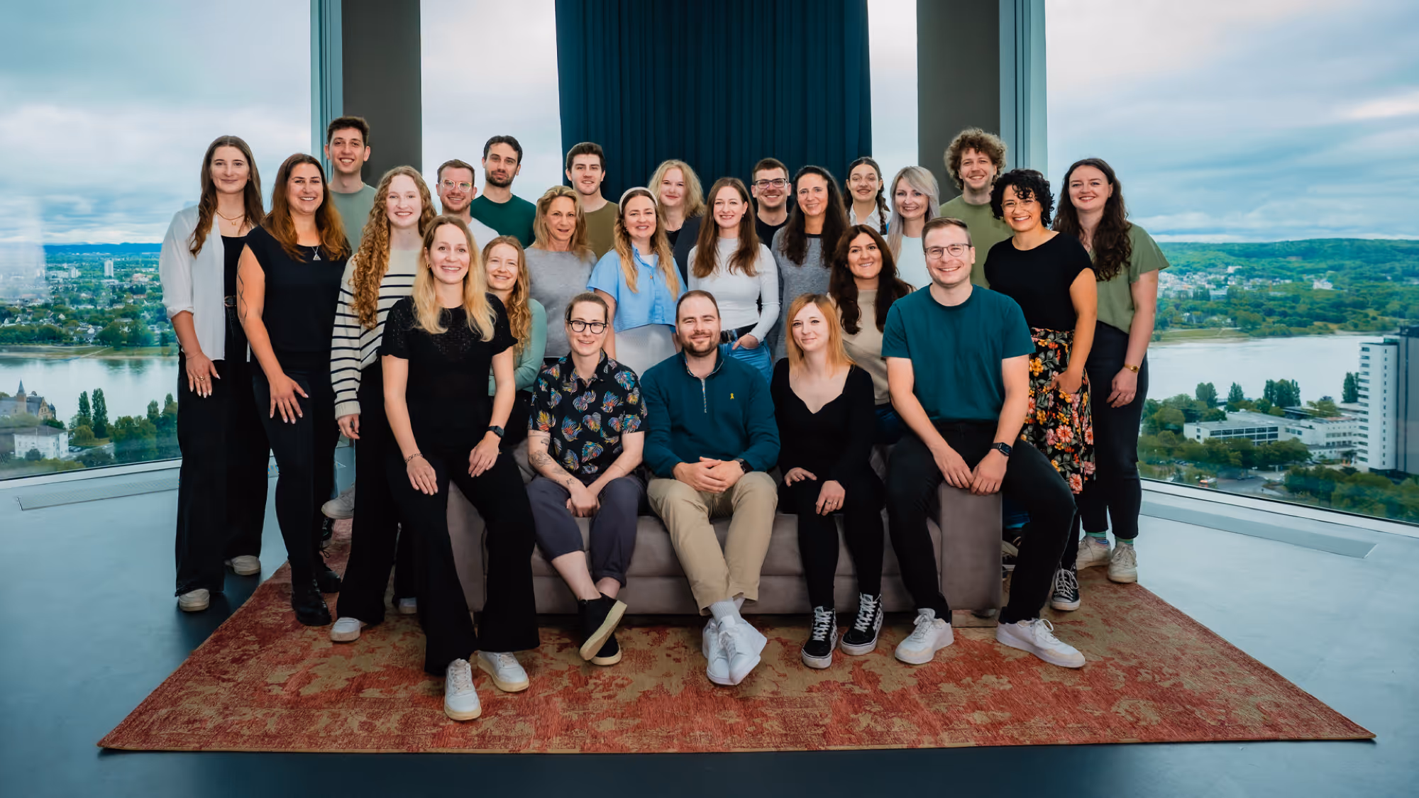 Das Team der fünfdrei eventagentur im Jahr 2025