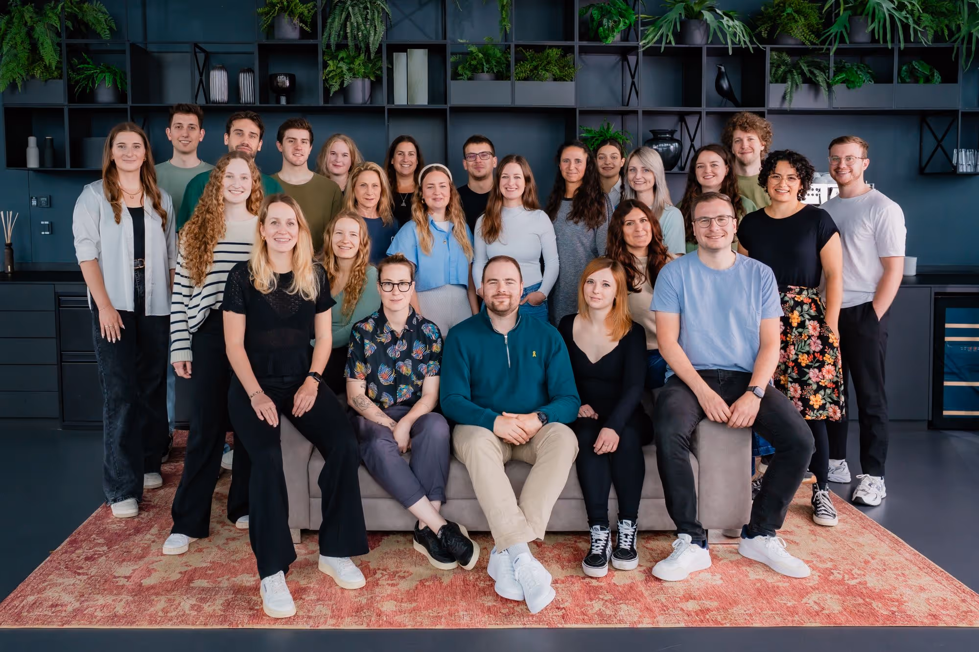 Das Team der fünfdrei eventagentur im Jahr 2025