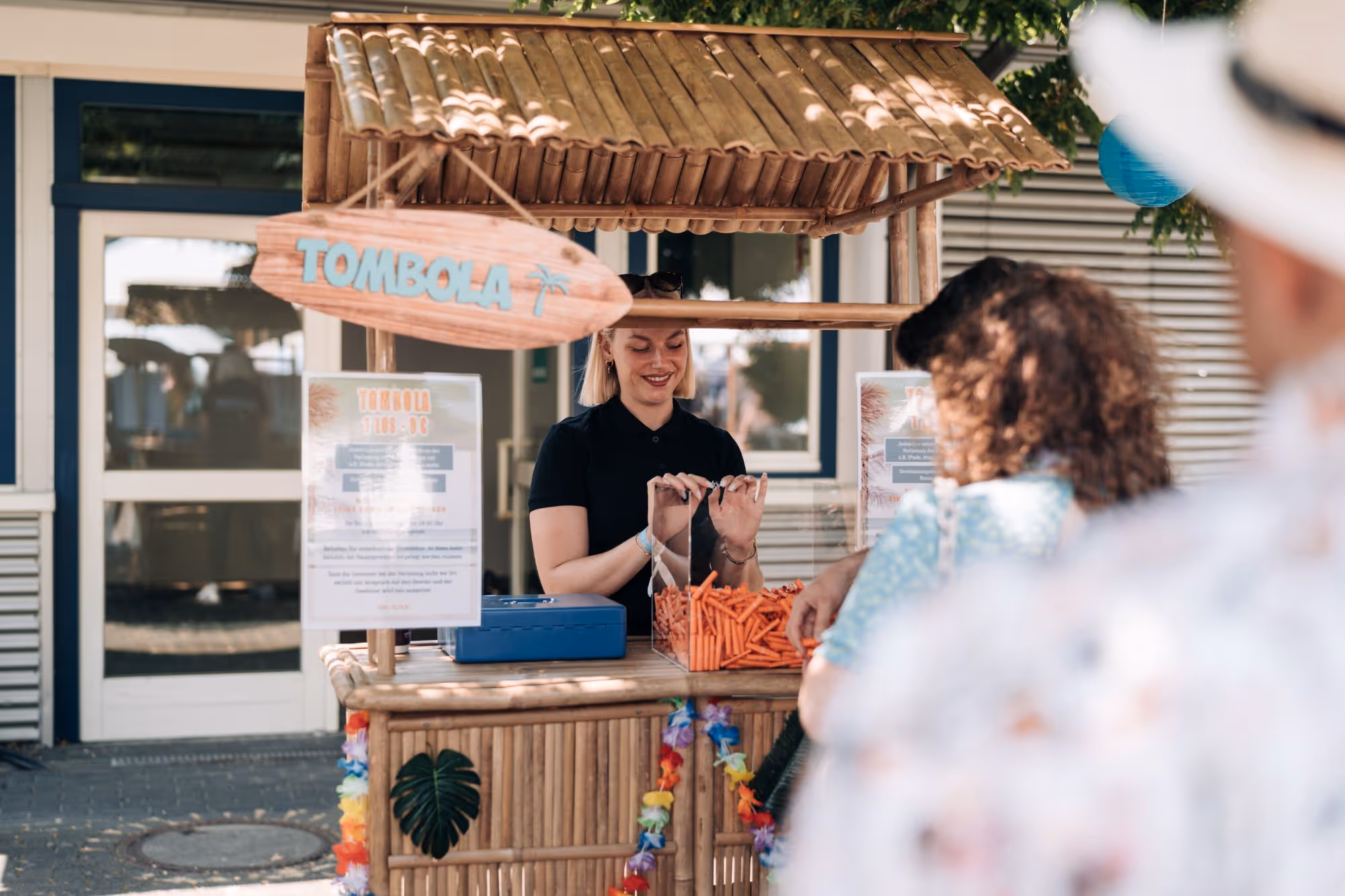 Tombola beim Bechtle IT Sommerfest 2023