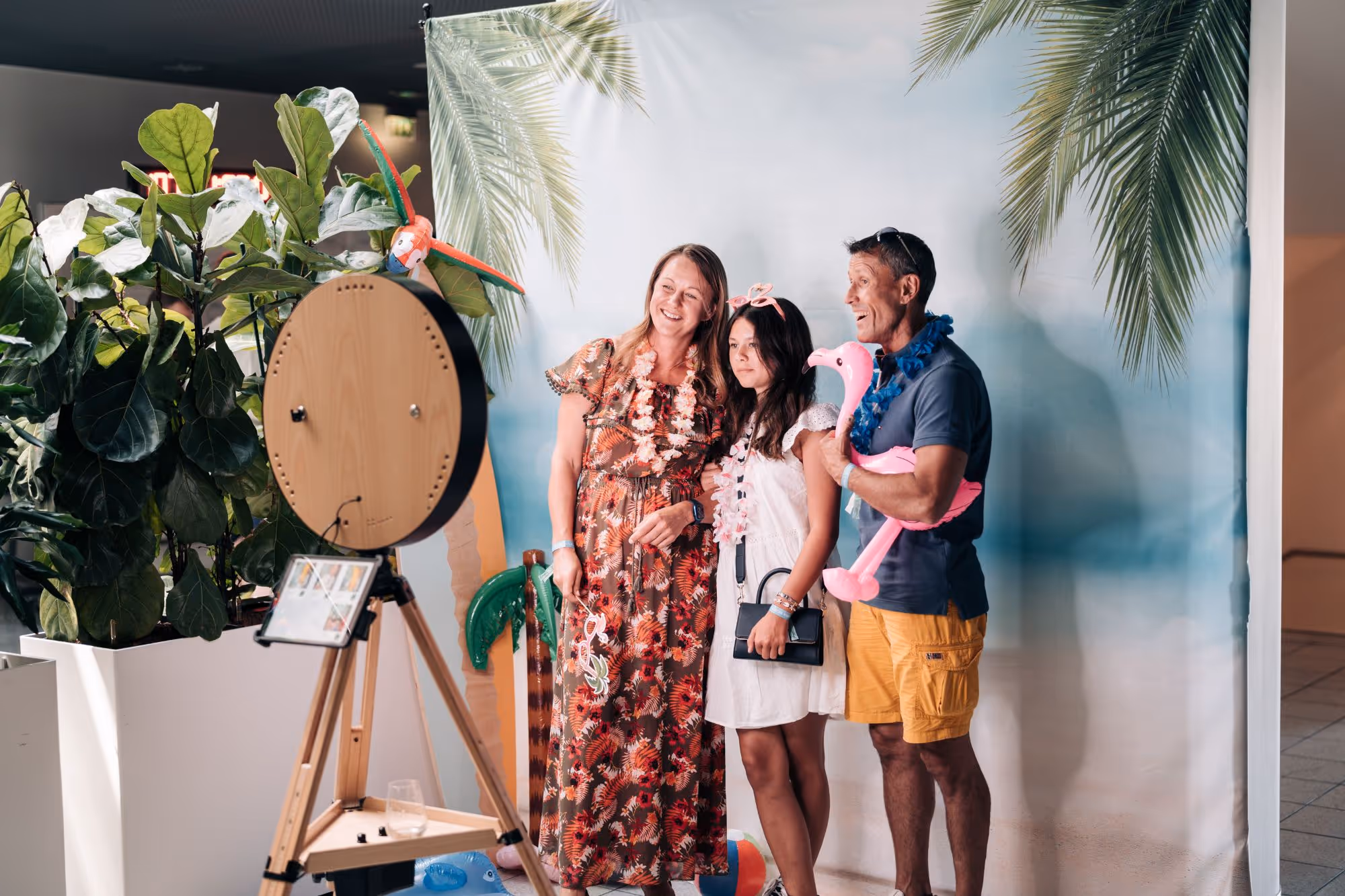 Fotobox beim Bechtle IT Sommerfest 2023