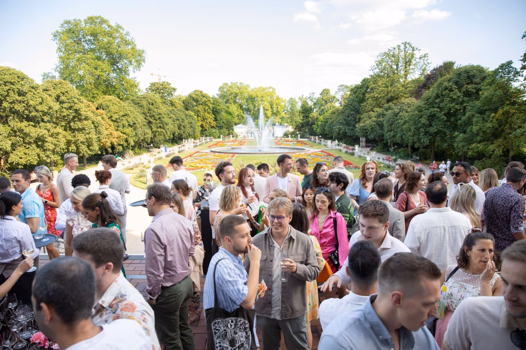 Mitarbeiter beim Congstar Sommerfest 2025