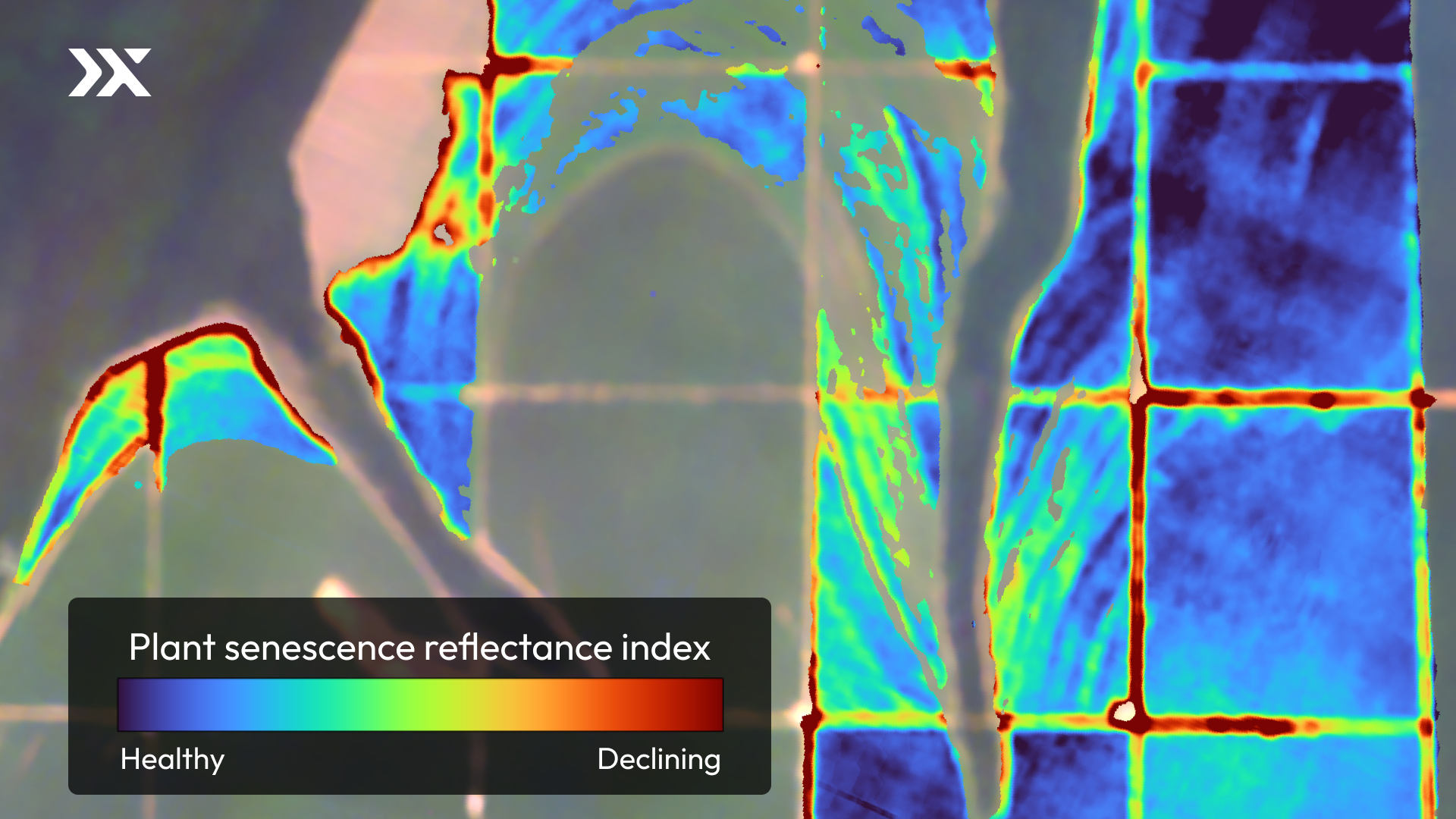 Pixxel's hyperspectral imagery over the crop fields in Brazil