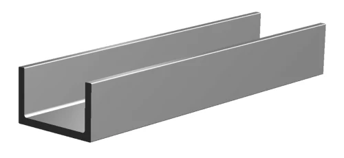 Aluminum U-channel cubicle profile by MDCC International