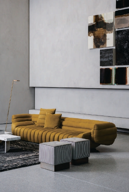 Home sofa supplied by MDCC International