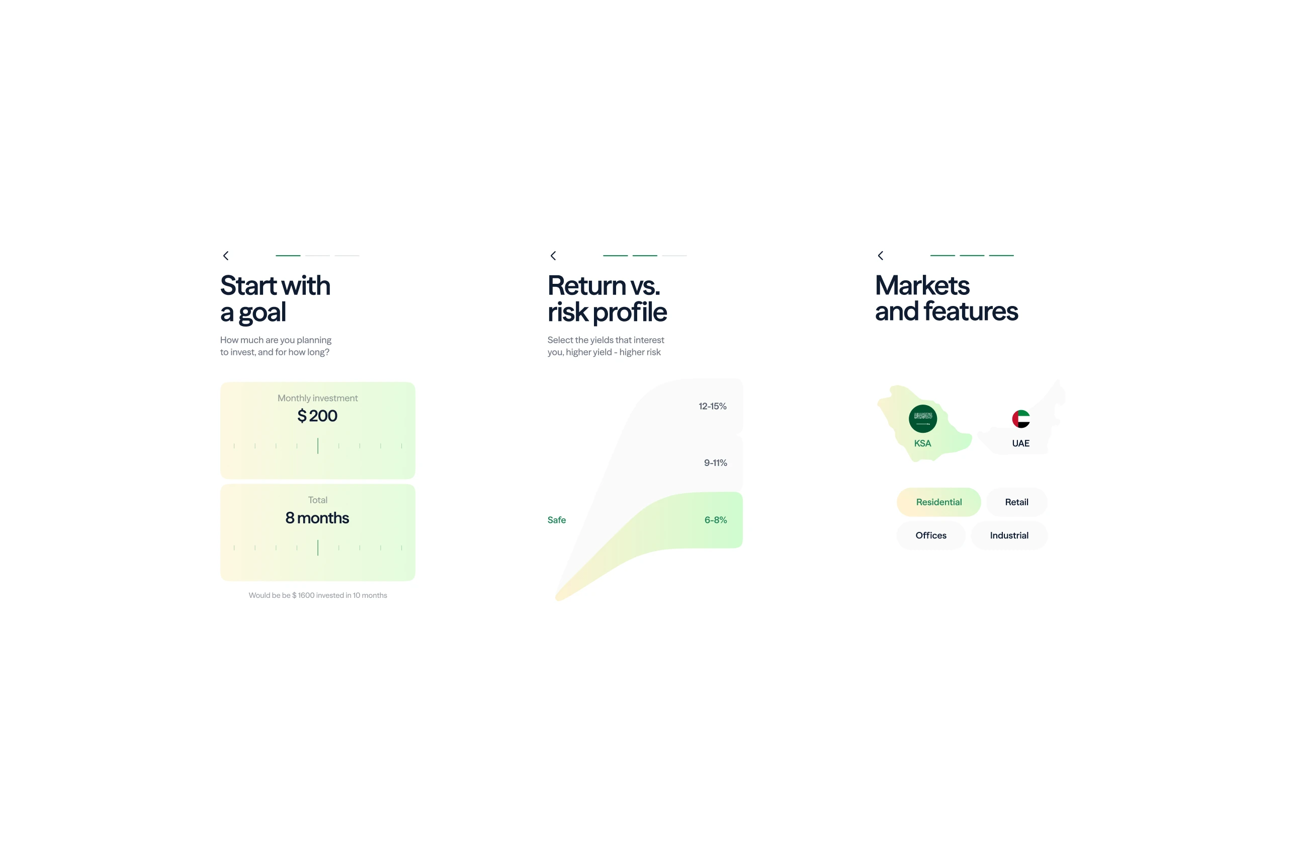 Onboarding and settings 