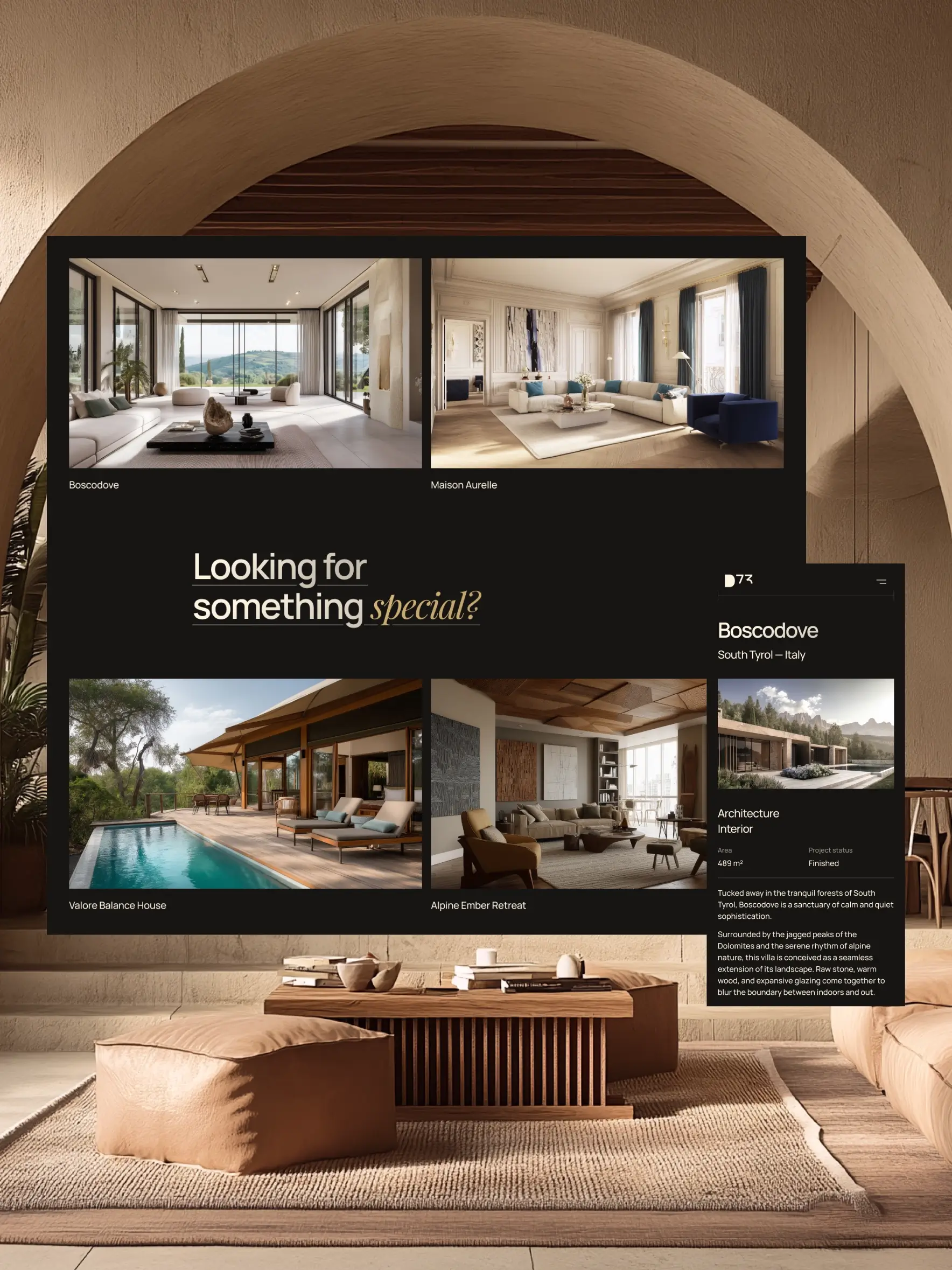 D73 website preview 