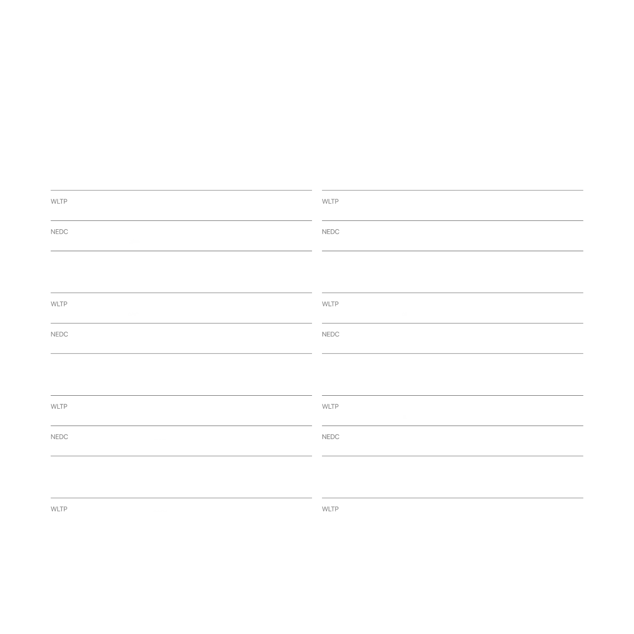 Porsche car configurator selector consumption and emissions