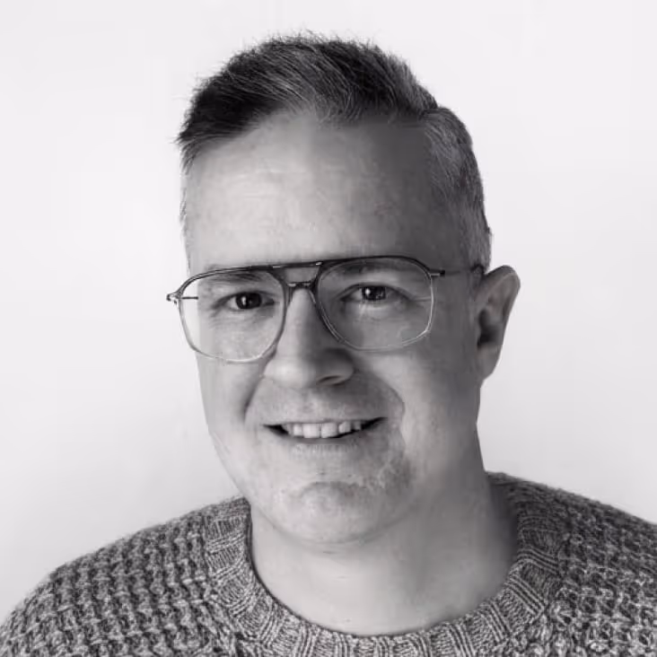 Black and white headshot of Matt Cowen.