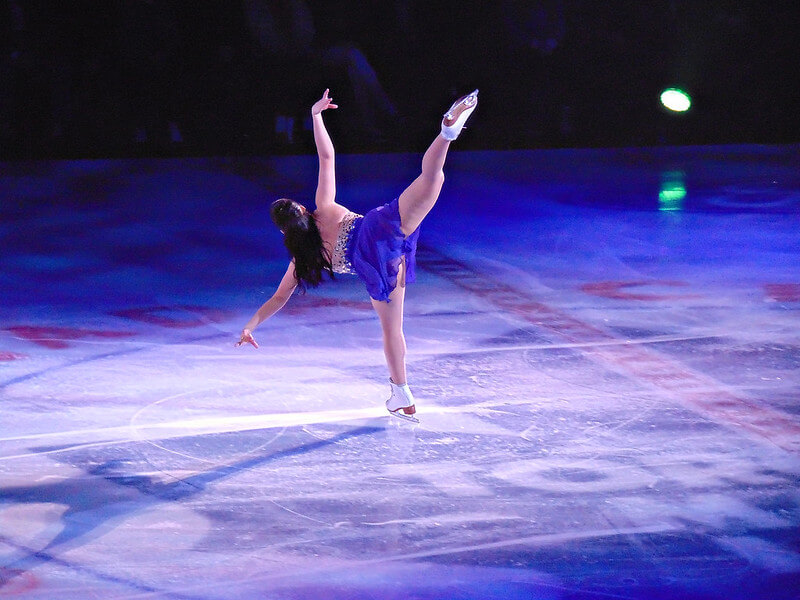 Kaetlyn Osmond performs at Scotia Bank arena