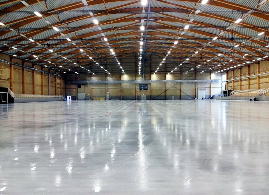 Empty arena ready for return to play after covid-19