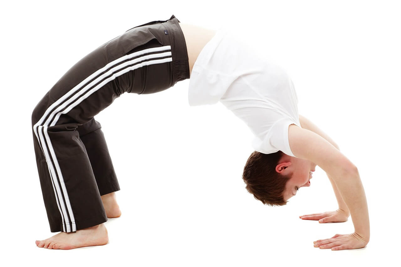 How to do a bridge in gymnastics