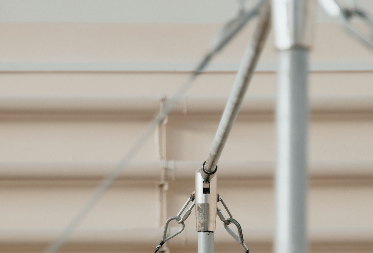 How to setup gymnastics gym with bars.