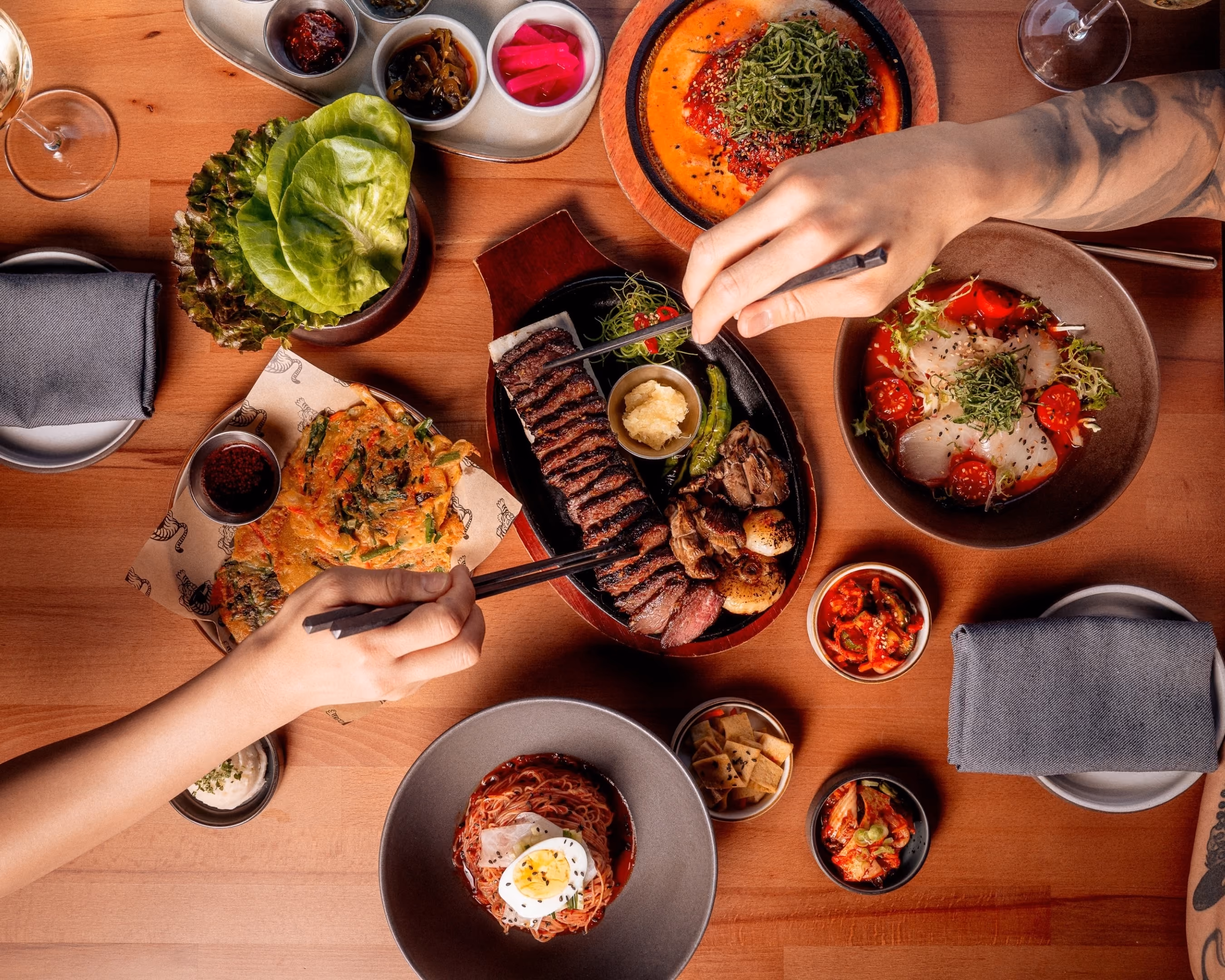 Mister Tiger Tablescape #1