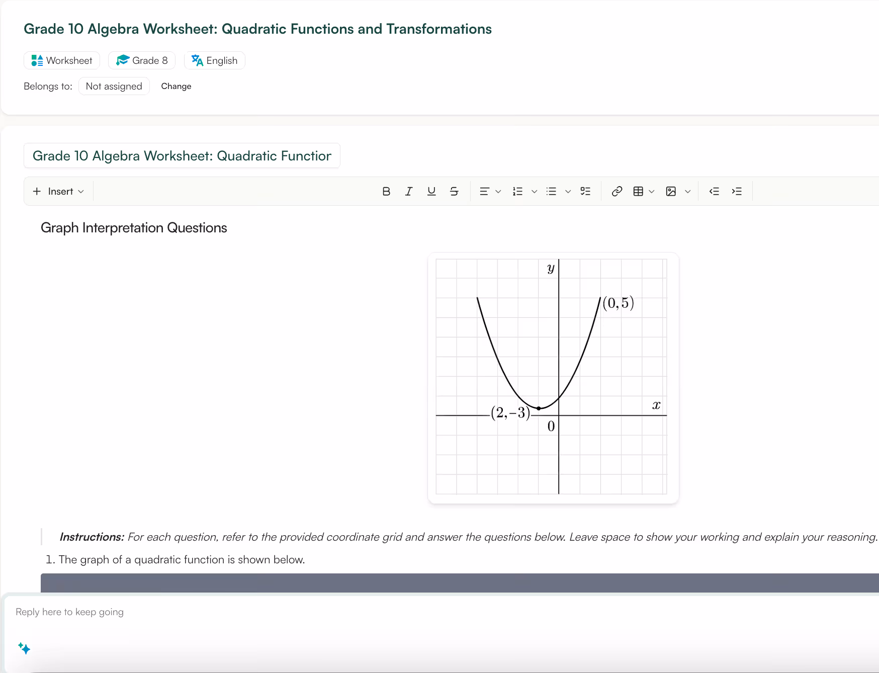 Built-In Charts, Graphs & Visual Models
