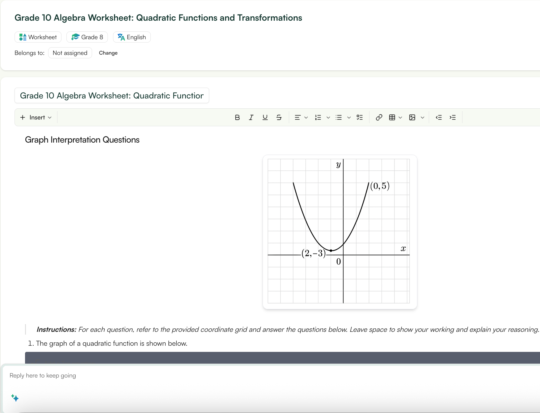 Built-In Charts, Graphs & Visual Models