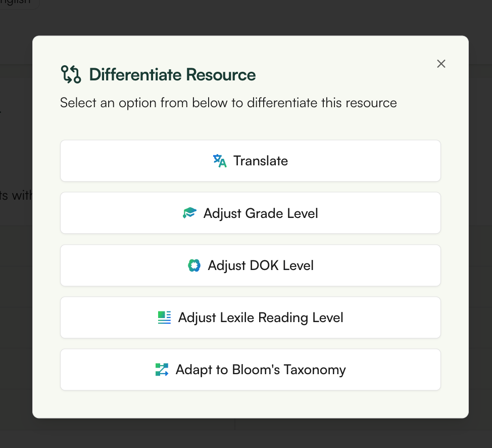 Differentiate for every readiness level in your classroom