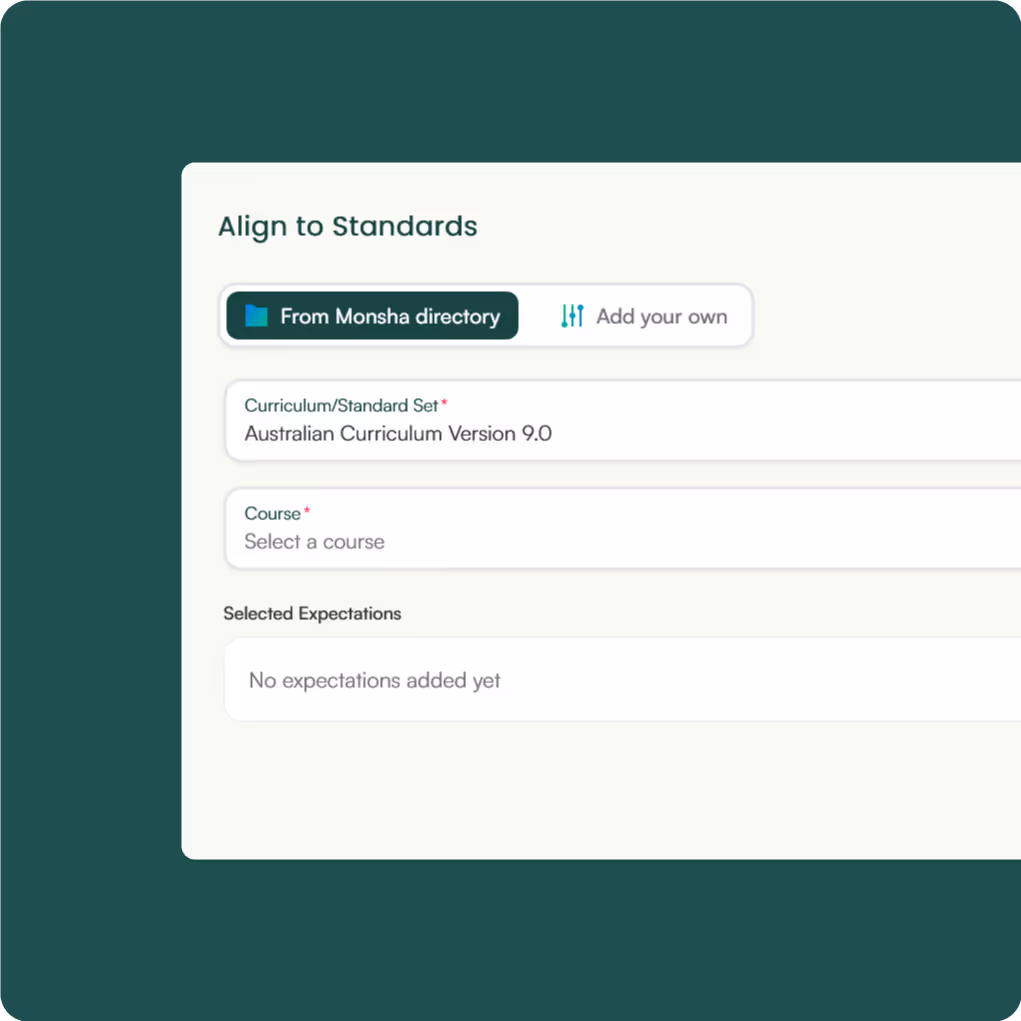 Generate full curriculum-aligned lesson plans in minutes.