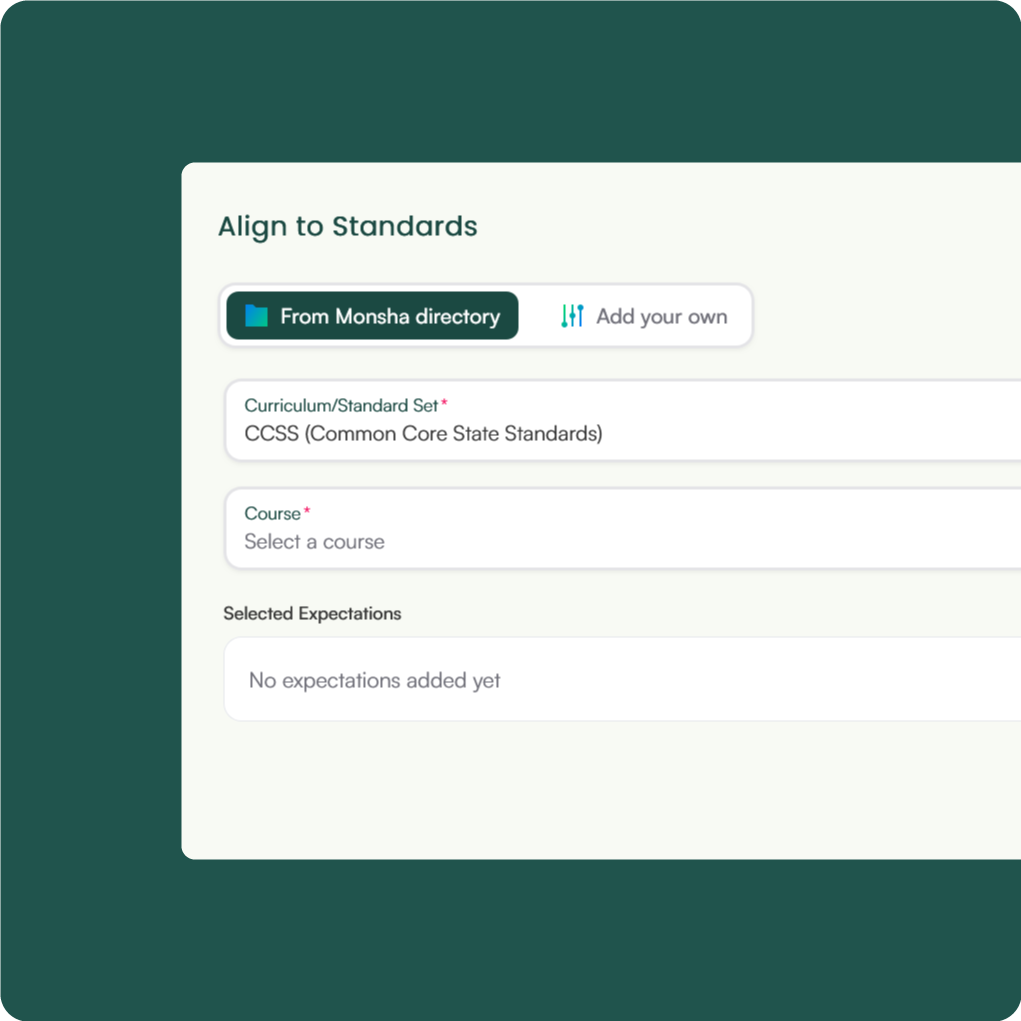 Generate full curriculum-aligned lesson plans in minutes.