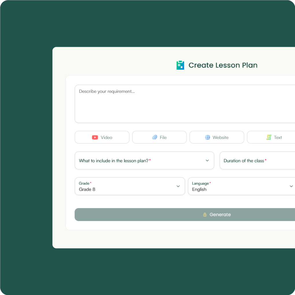 Plan once. Teach across subjects and grade levels