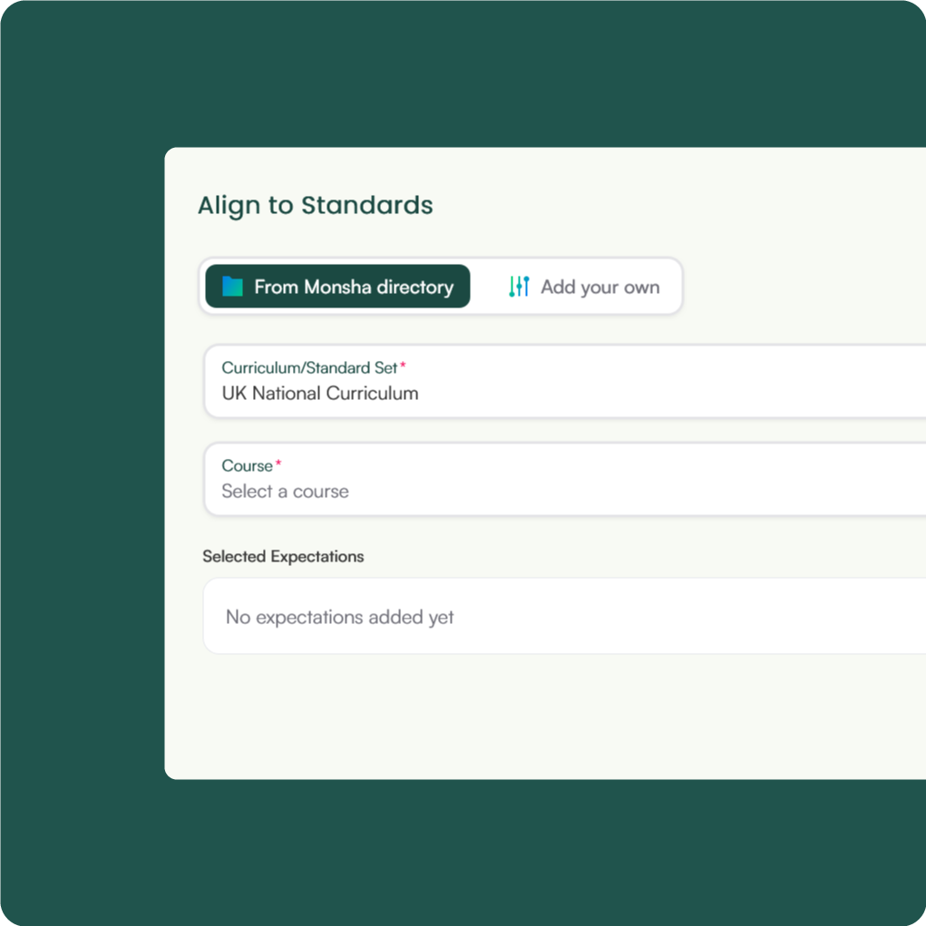 Generate standards-aligned lesson plans in minutes