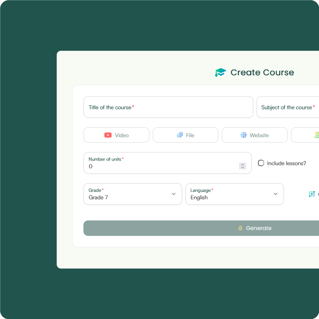 Value 1: Monsha for Curriculum Planning