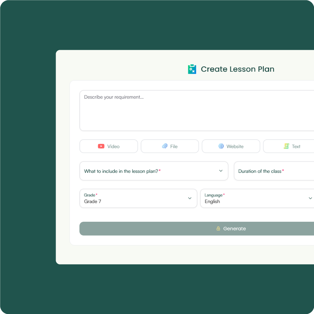 Value 1: Monsha for Lesson Planning