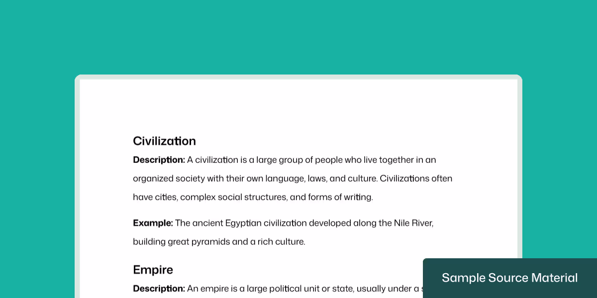 Sample source material for AI image generation