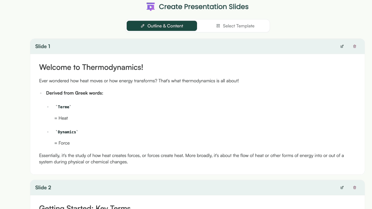 steps to convert youtube video into powerpoint slides