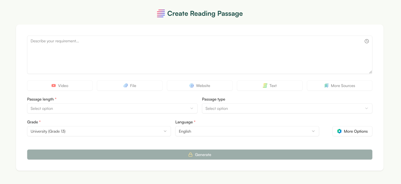 reading passae feature in Monsha
