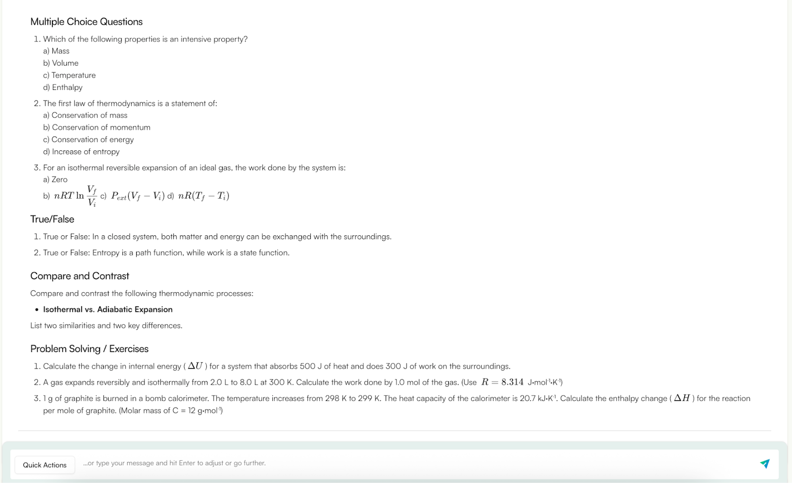 summarative assessment generator monsha