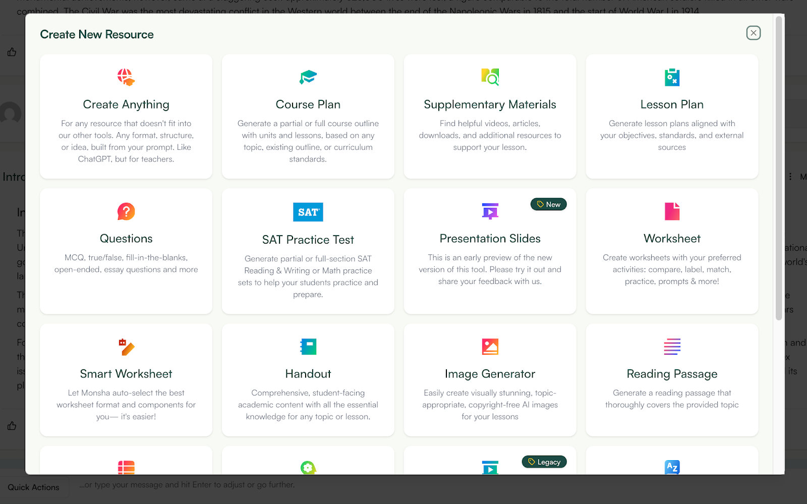 connect resources with monsha