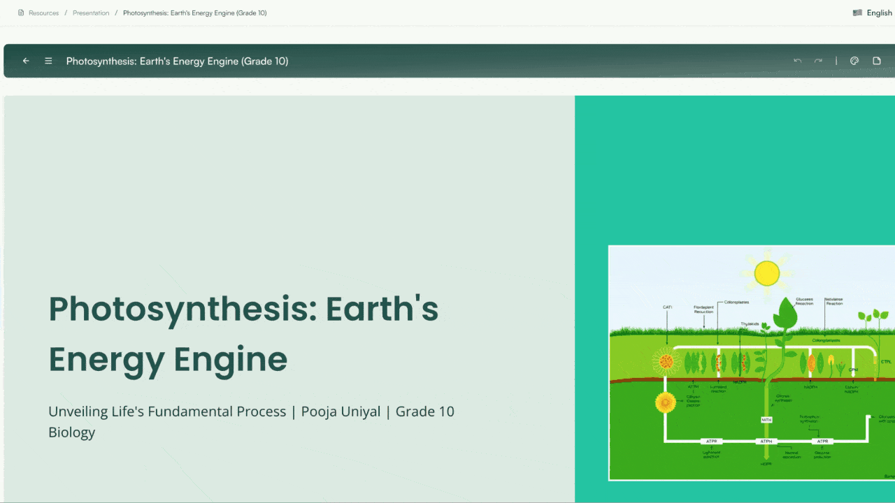 presentation generator monsha