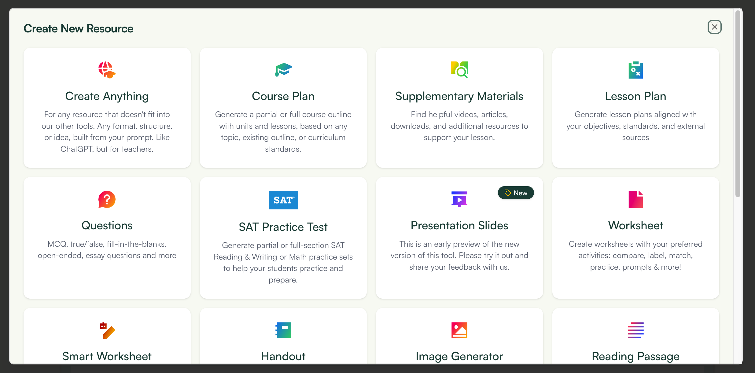 create more resources from a single resource