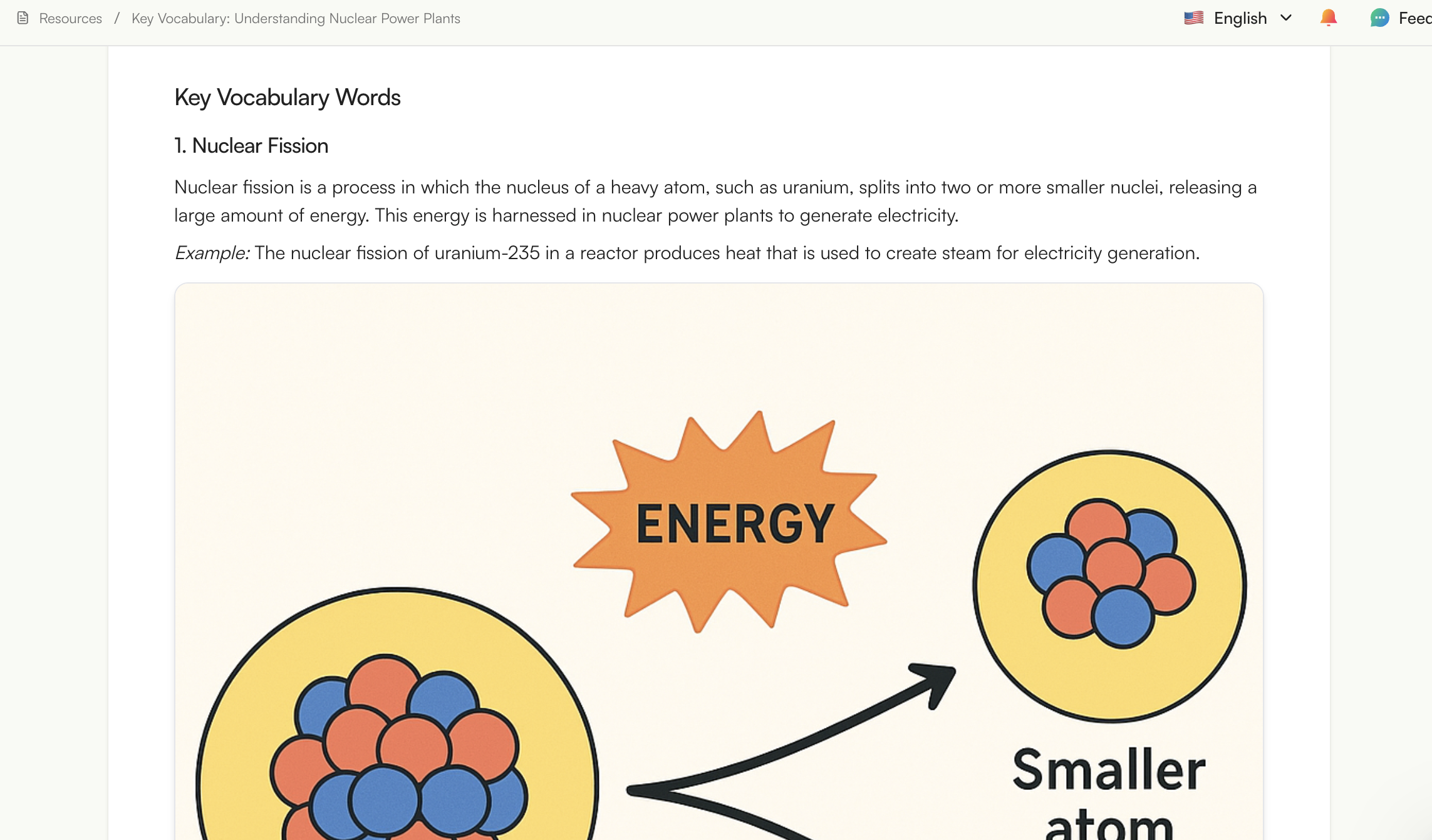14. Create vocabulary lists tied to lesson content
