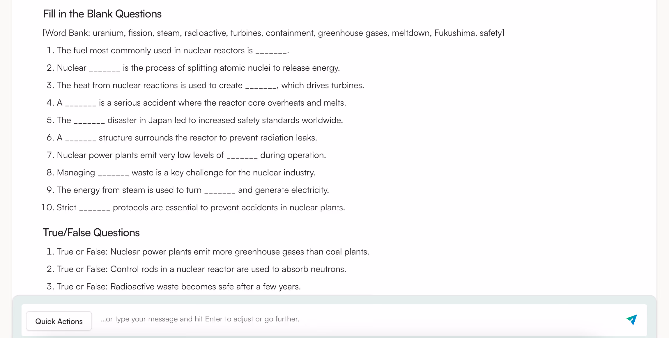 7. Build formative assessments for quick understanding checks