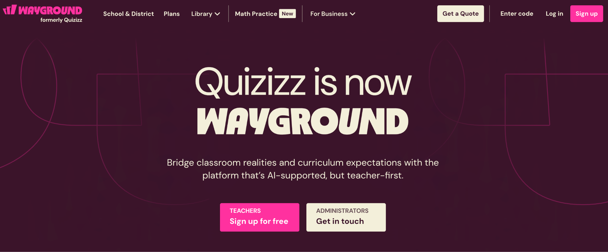 quizizz homepage