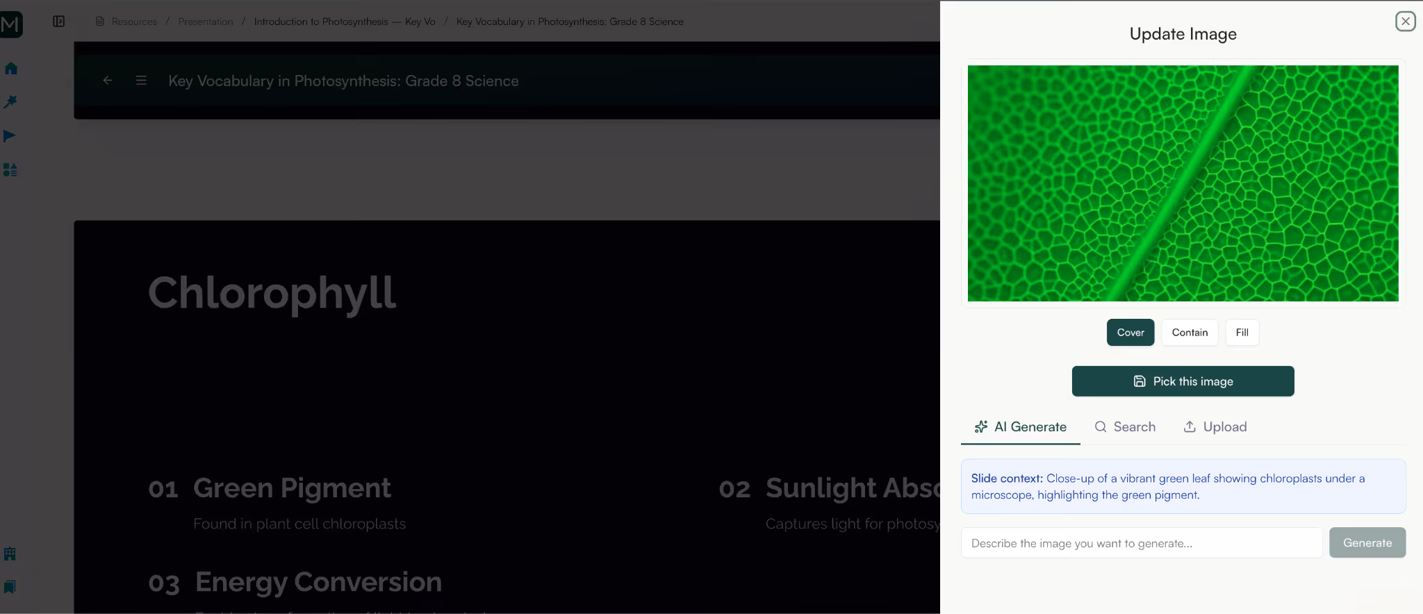 convert vocab lists into ppt slides with monsha