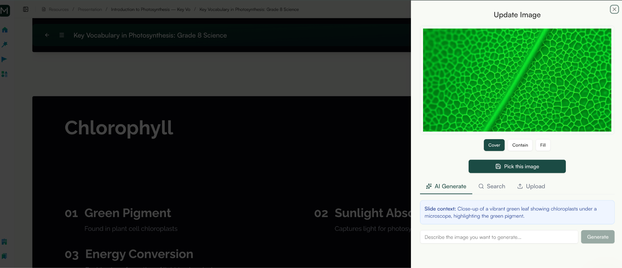 convert vocab lists into ppt slides with monsha