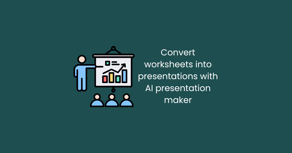 Turn Worksheets and Readings into PPT with AI Presentation Maker from PDF
