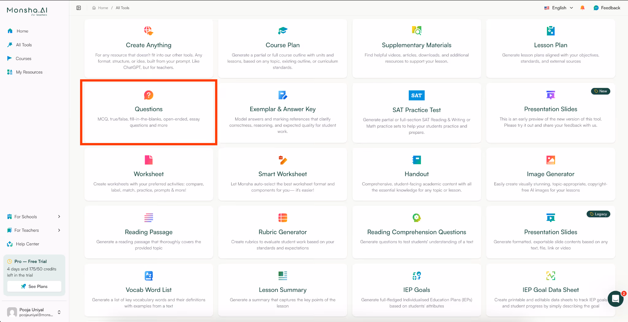 convert ppt slides to google form quiz using monsha
