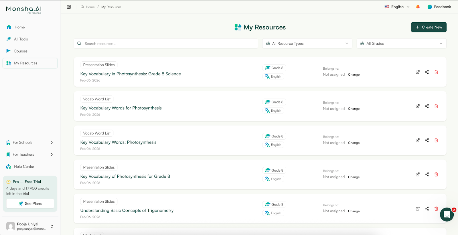 Turning Lesson Plans into Presentations with Monsha