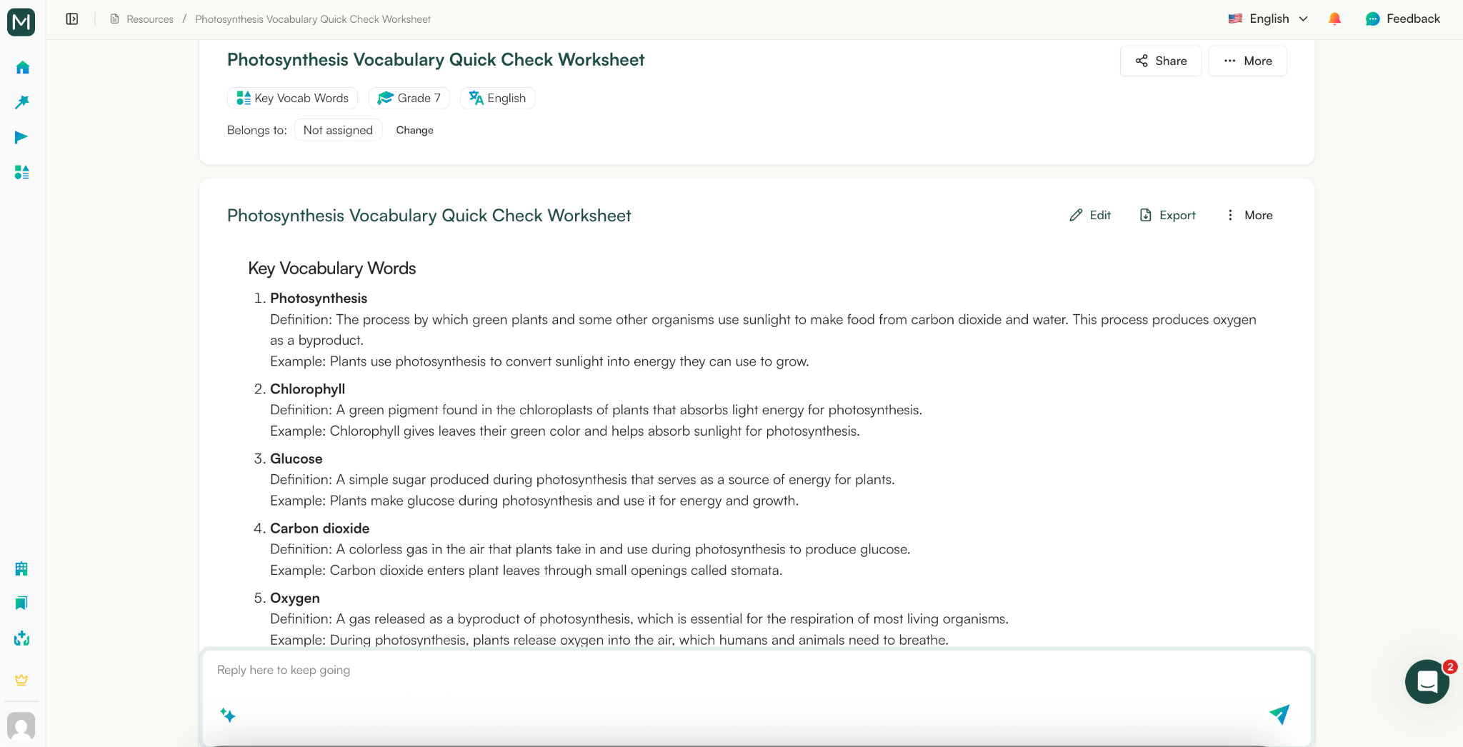 High-Utility Formats for an AI Vocabulary Worksheet Generator