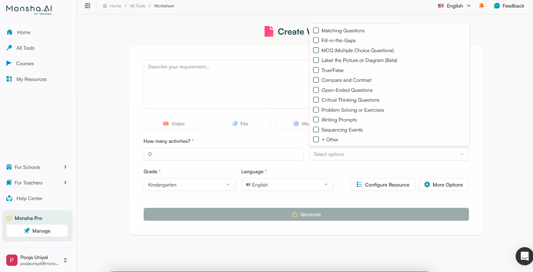  Create Handwriting Worksheets with monsha