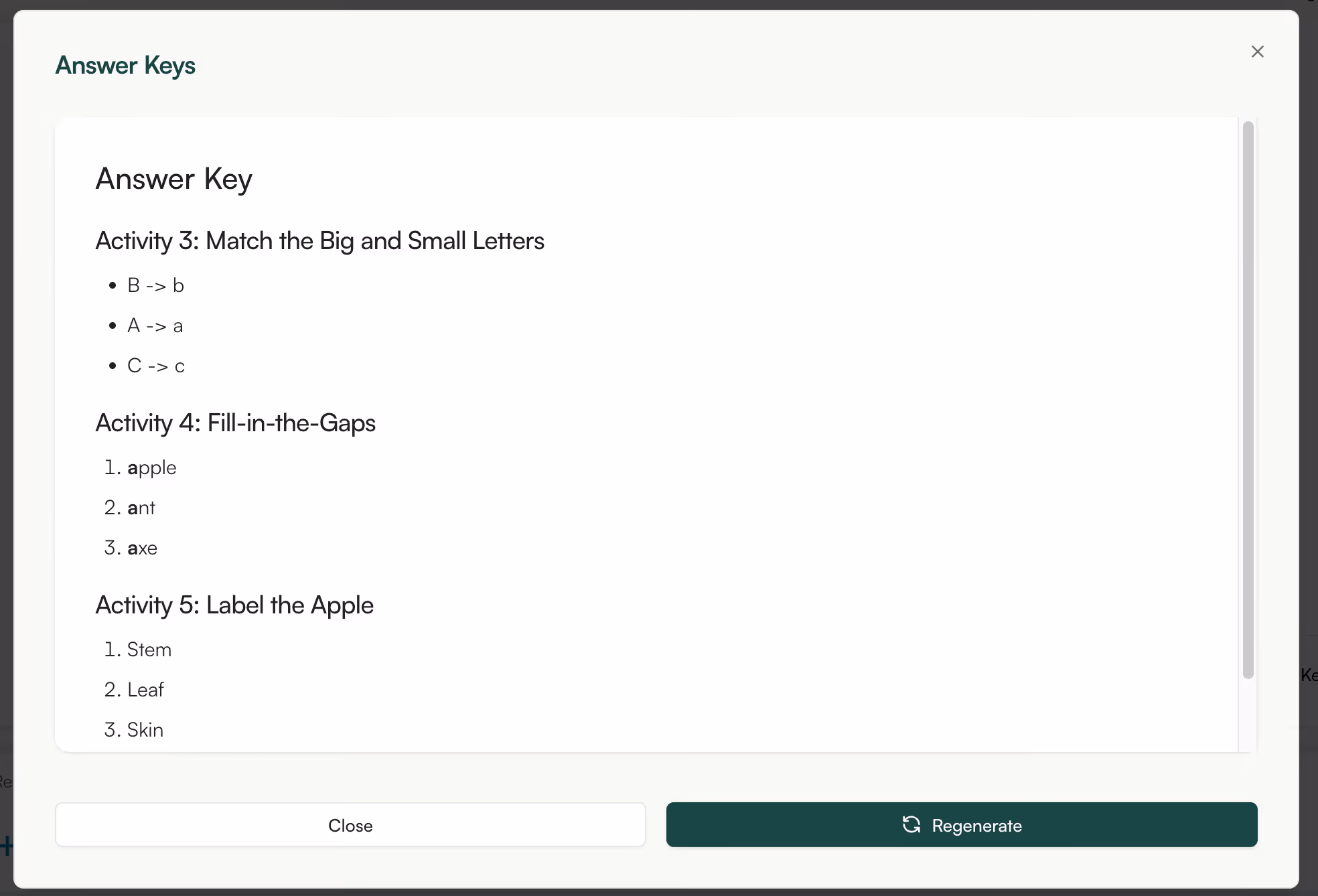 create writing worksheets with Monsha