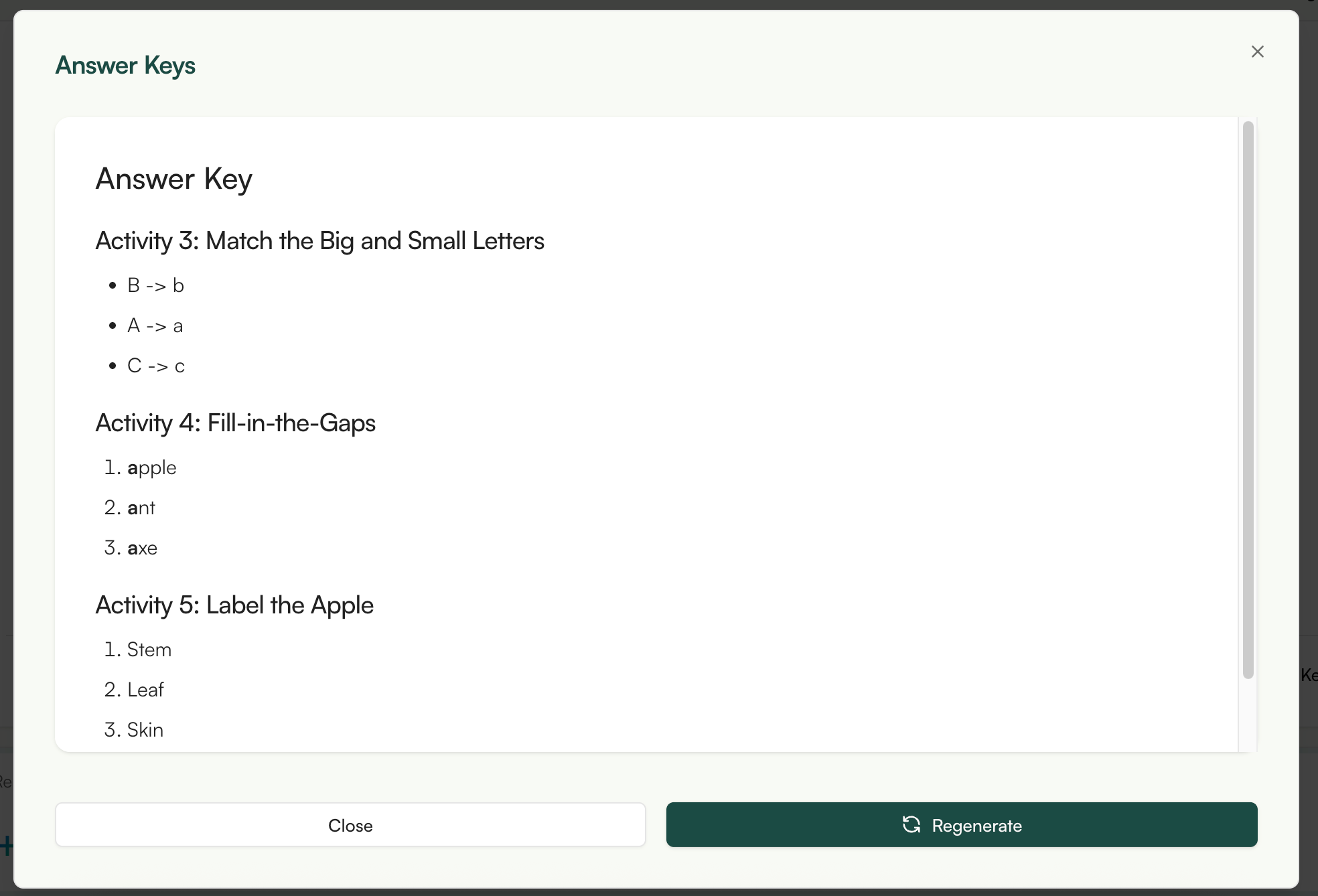 create writing worksheets with Monsha